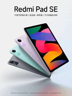 【柏联B1】【小米】红米padSE（灰色/紫色/绿色，下单备注颜色）（仅限云南省内发货）