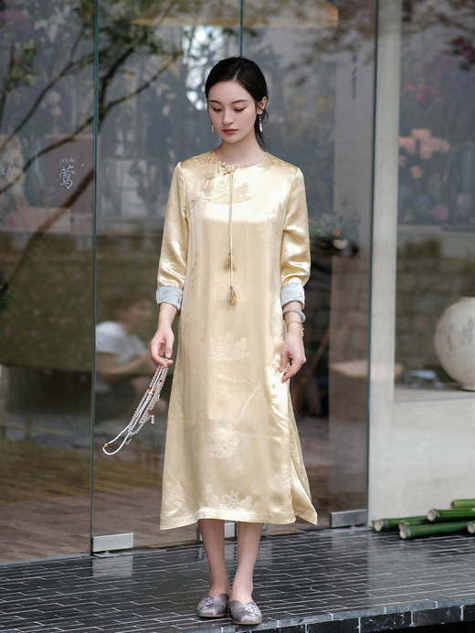STJINGx凯喜雅x故宫 |锦簇惊鸿旗袍裙 商品图7