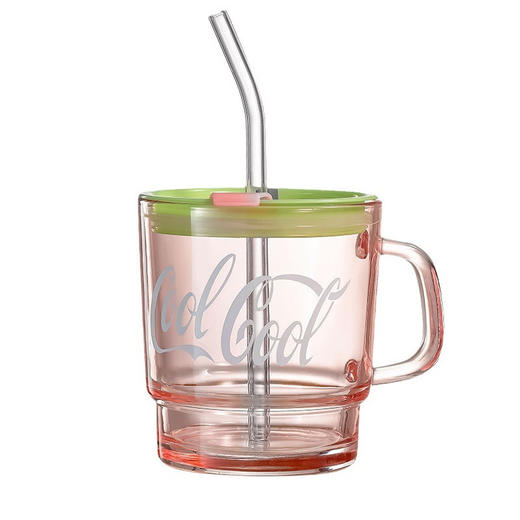 9.9限时抢【畅饮每一口新鲜❗️高颜值双饮玻璃杯】喝出每日新动力，开启元气满满一天，食品级安全材质，办公室喝水杯子，学生早餐牛奶杯L 商品图6