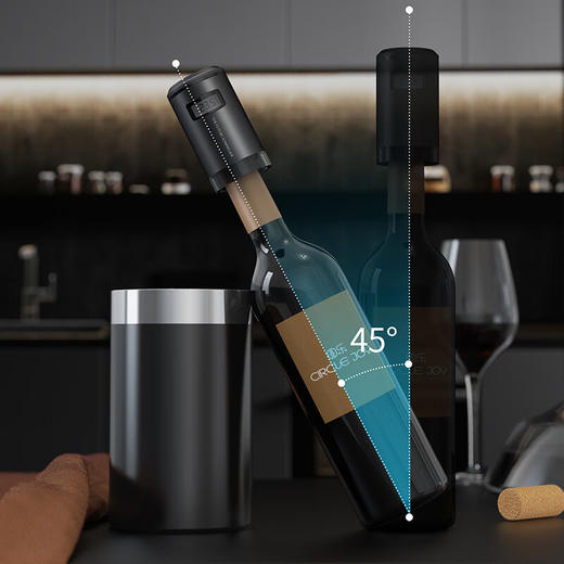 圆乐（circle joy）红酒塞 电子红酒真空保鲜器 全自动抽真空瓶塞红酒塞子保鲜密封塞【不支持补差，非质量问题不退不换】S 商品图4