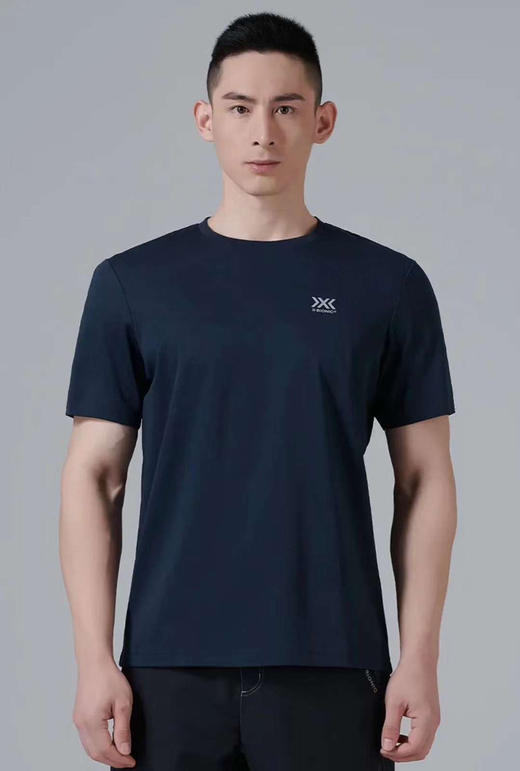 XBIONGIC凉感文化T恤，抑菌弹力透气春季夏季运动圆领短袖 商品图5