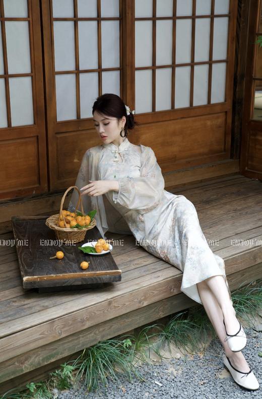 【门店同款】ENJOY夏季云敛-步步“升”花风雅颂旗袍套装 158143141 商品图11