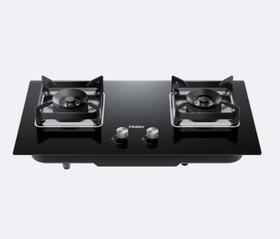 海尔燃气灶（510424
） 5.2kW台嵌两用钢化玻璃燃气灶 JZT-Q2323(12T) 童锁气电分离五重安全防护三重增氧