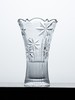 【清仓特惠5折，仅1件，无货退款】BOHEMIA捷克原装进口水晶玻璃花瓶 经典刻花欧式台面花瓶家居摆件 商品缩略图4