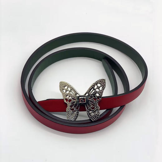 皓色、洋红、漆黑色牛皮皮带双色可正反穿戴2K5001 商品图2