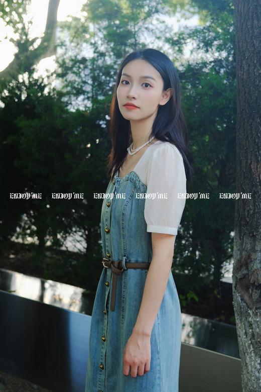 【门店同款】ENJOY夏季牛仔拼接鱼尾连衣裙 158048119 商品图6