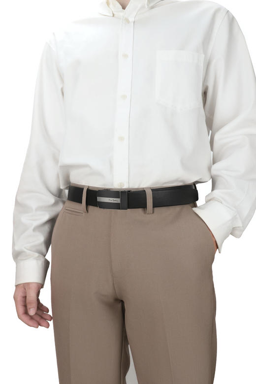 皮尔卡丹皮带男真皮自动扣男士高档腰带商务奢侈名牌牛皮裤腰带 商品图12