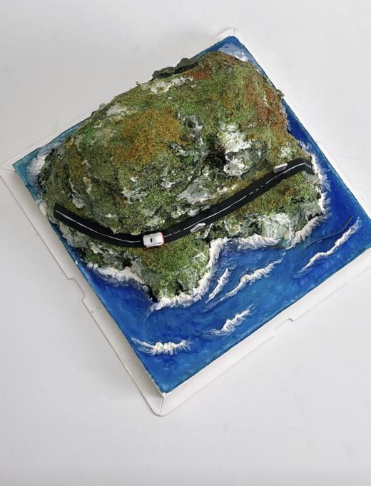 公路山峰微景观蛋糕（可定制其他景观） 商品图2