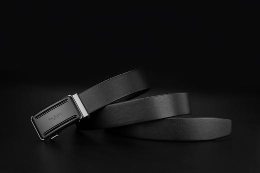 皮尔卡丹皮带男真皮自动扣男士高档腰带商务头层牛皮裤腰带 商品图3