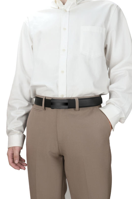 皮尔卡丹皮带男真皮腰带男士商务休闲自动扣高档官方正品牛皮裤带送男友送爸爸 商品图12