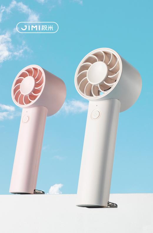 👋🏻【积米无线便携手持小风扇】❶、掌上飓风涡轮扇，涡轮式增压风道，仿飞机引擎吹风口 商品图2