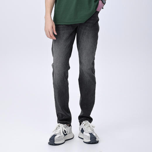 【新品上新】HX 夏季水洗直筒牛仔长裤/Y201420009101 商品图0