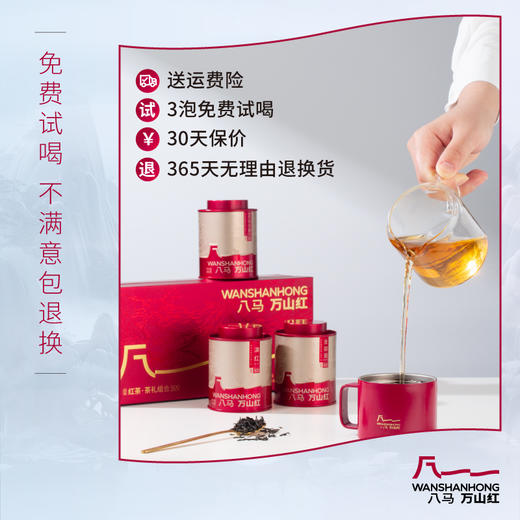 八马茶业万山红500·红茶茶礼组合90g 商品图3