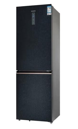 美菱 （202801）401升两门双门冰箱一级能效 变频风冷无霜 底部散热 超薄嵌入BCD-401WPBT墨玉锦 商品图1