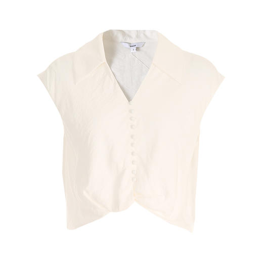 VIMAGE纬漫纪夏季新款扭结设计气质高级感显瘦上衣V2113734 商品图6