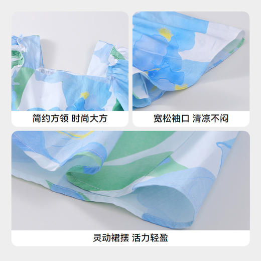 安奈儿女大童短袖	ag423803 商品图4