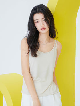 【睡裙爆单预售】大禹专属【李佳琦推荐 爆卖100万+】内茵带胸垫家居服/吊带背心/撞色睡裙