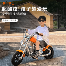 暴风骑士哈雷儿童电动小摩托车  YS