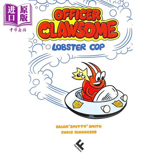 【中商原版】桥梁漫画 龙虾警察1 Officer Clawsome Lobster Cop 英文原版 儿童幽默漫画故事 动物图画图像小说 童书 8岁以上 商品图2