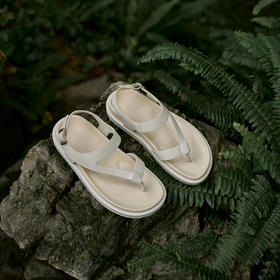 FAYTOBE 牛皮夹趾凉鞋