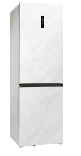 美菱（MeiLing）（202800）401L升双开门双门冰箱 一级能效风冷无霜家用大容量嵌入式 十分种快速净味自由拼合【线下同款】 BCD-401WPBT雪山白 商品图0