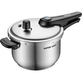 苏泊尔（SUPOR）蓝眼304不锈钢压力锅20cm高压锅燃气电磁炉通用YW20S1