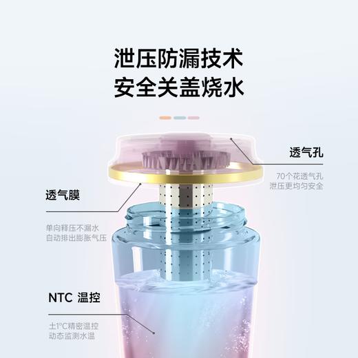 【便捷电热烧水杯】西屋暖心杯便携电热水杯小型烧水杯旅行水壶自动加热恒温保温杯 商品图2