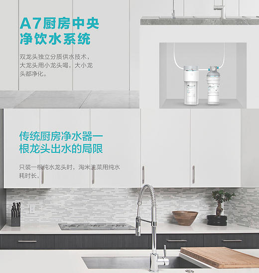 【安吉尔】安吉尔·反渗透 厨下式净水机【 A7 】  J2708-ROC60 珍珠白 商品图3