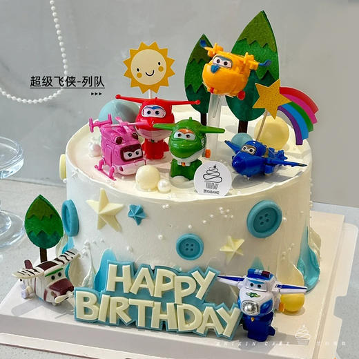 【超级飞侠家族】儿童水果夹心蛋糕 商品图1