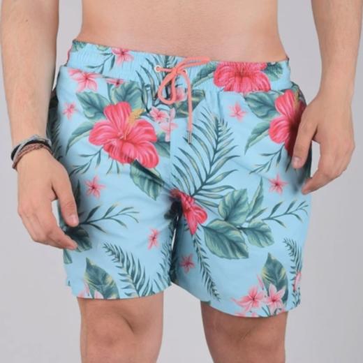 COLOURS & SON 男士印花夏日运动短裤 休闲夏季速干宽松时尚薄款 商品图2