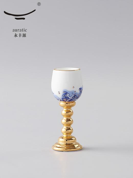 永丰源 先生瓷海上明珠 10头陶瓷白酒具套装烈酒高脚杯 商品图4