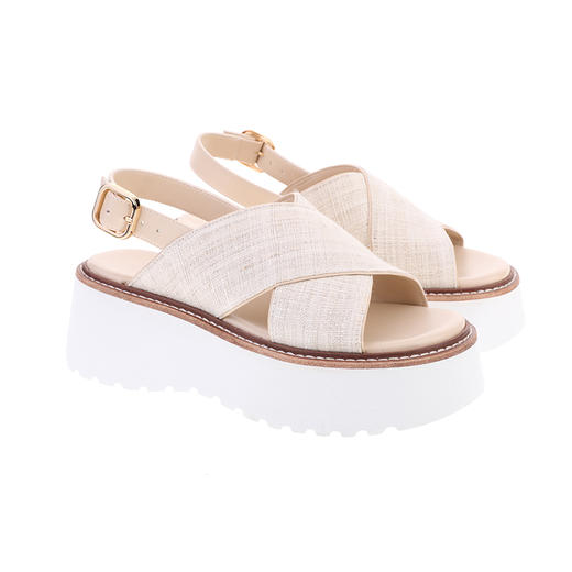 sheme环保火草绒 超轻厚底增高 简约时尚女士凉鞋 可定制 商品图5