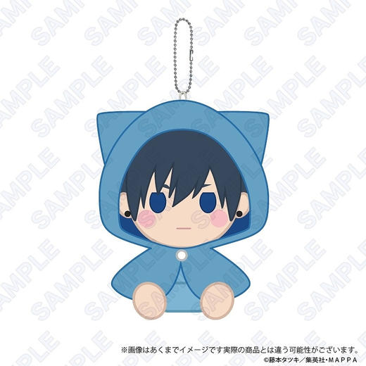 Y Line 日本正版 链锯人连帽衫猫耳毛绒玩偶挂件 周边谷子 商品图2