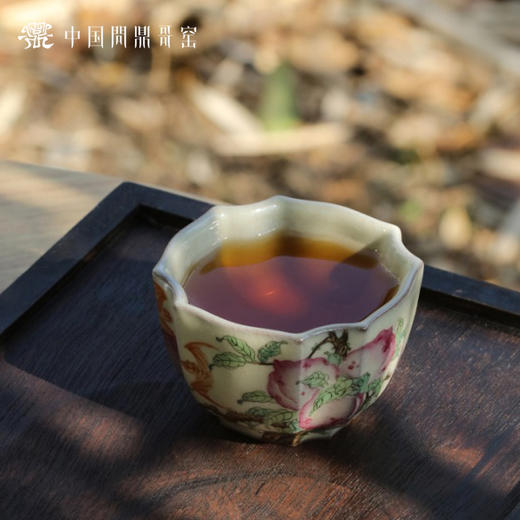 问鼎哥窑传世款玲珑杯（五桃） 商品图2