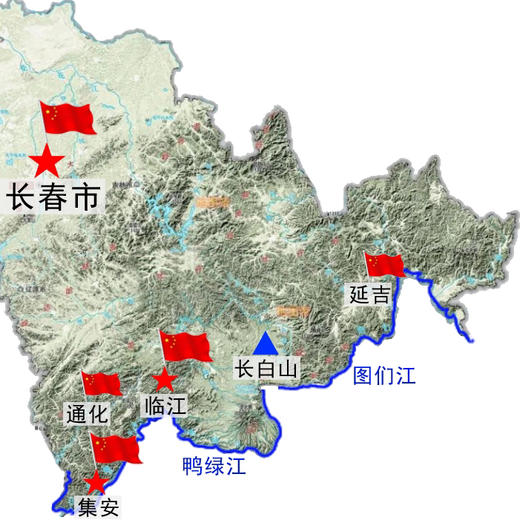 「创意定制」微景观 可定制 吉林地图 老兵走过的足迹 商品图1