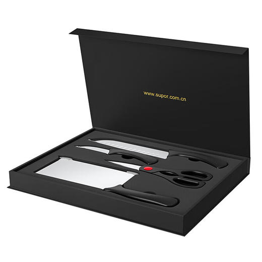 苏泊尔（SUPOR）锋华刀具四件套切片刀/多功能刀/水果刀/剪刀/TK21111T 商品图4
