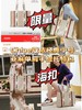 Chloe蔻依WOODY经典中号亚麻手提托特包 商品缩略图0