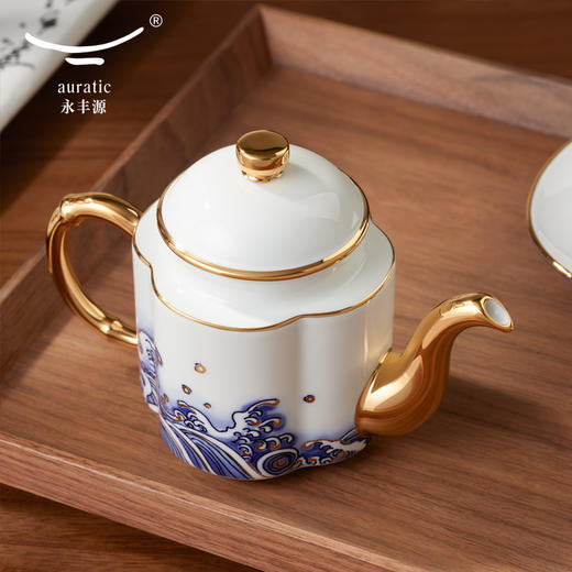 永丰源 海上明珠4头茶具套装下午茶杯碟茶壶茶杯礼盒装 商品图2