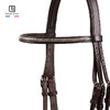 牛皮水勒僵欧洲进口骑马缰绳马术装备马匹用具骑马装备 商品缩略图2
