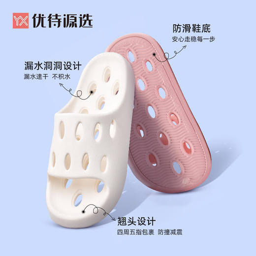 优待源选夏季凉拖鞋居家男女款EVA/PVCYXPS30610 商品图5