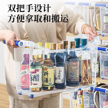 JEKO&JEKO厨房锅具调料瓶收纳拉篮下水槽置物架收纳盒整理抽屉式抽拉储物篮 商品图4