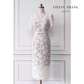 E-定制—收藏级—“古典浪漫”—遇见倾心—Lady挚爱Lace连衣裙 2401051