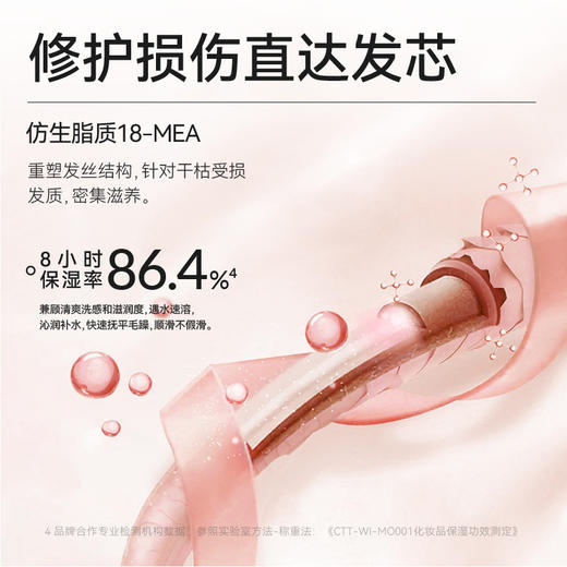 满婷柔顺亮泽氨基酸护发素450ml 商品图2