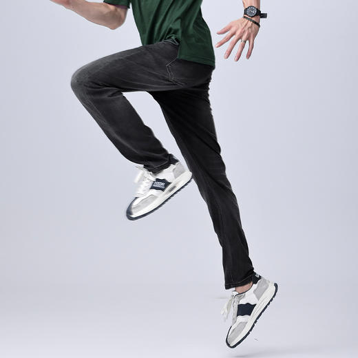 【新品上新】HX 夏季水洗直筒牛仔长裤/Y201420009101 商品图3