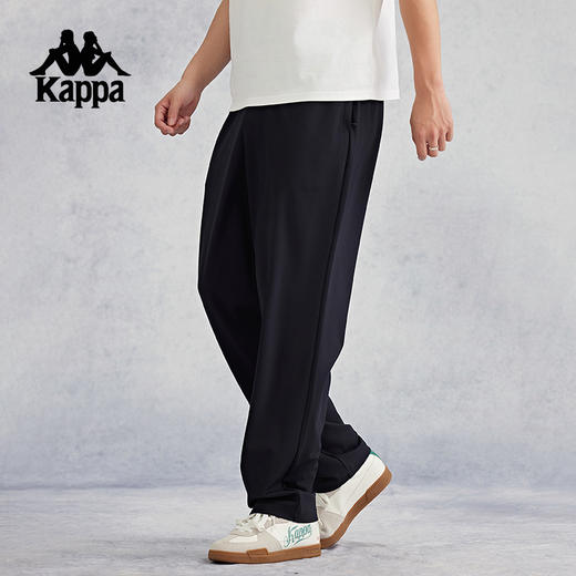 kappa卡帕背靠背夏季薄款九分裤2024新款男凉感修身休闲运动裤子K0E52CJ21 商品图2