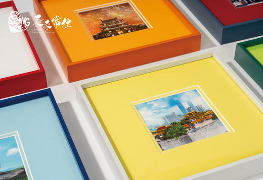 艷湘绣 长来常往 手工刺绣商务礼品摆件挂件 文创艺术摆件湘绣两面绣特产 商品图5