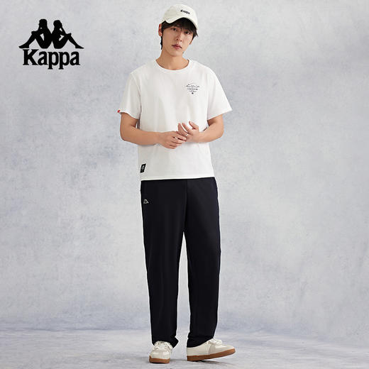 kappa卡帕背靠背夏季薄款九分裤2024新款男凉感修身休闲运动裤子K0E52CJ21 商品图4