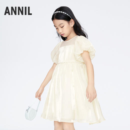 安奈儿女童装礼裙 ag423778 商品图2