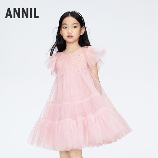 安奈儿女童装礼裙ag423781 商品图1