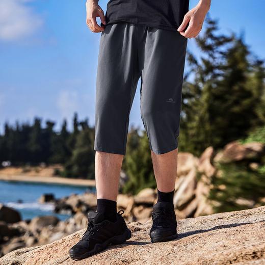 拓路者夏季运动直筒七分裤字母印花运动休闲裤子凉爽百搭户外休闲 商品图3